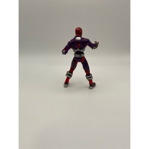 1997 Toybiz Marvel Legends Universe Spider-Man Purple Armour Action Figure Toy - Picture 3 of 7